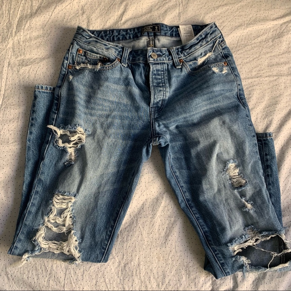 Abercrombie and Fitch Slim Boyfriend Jeans